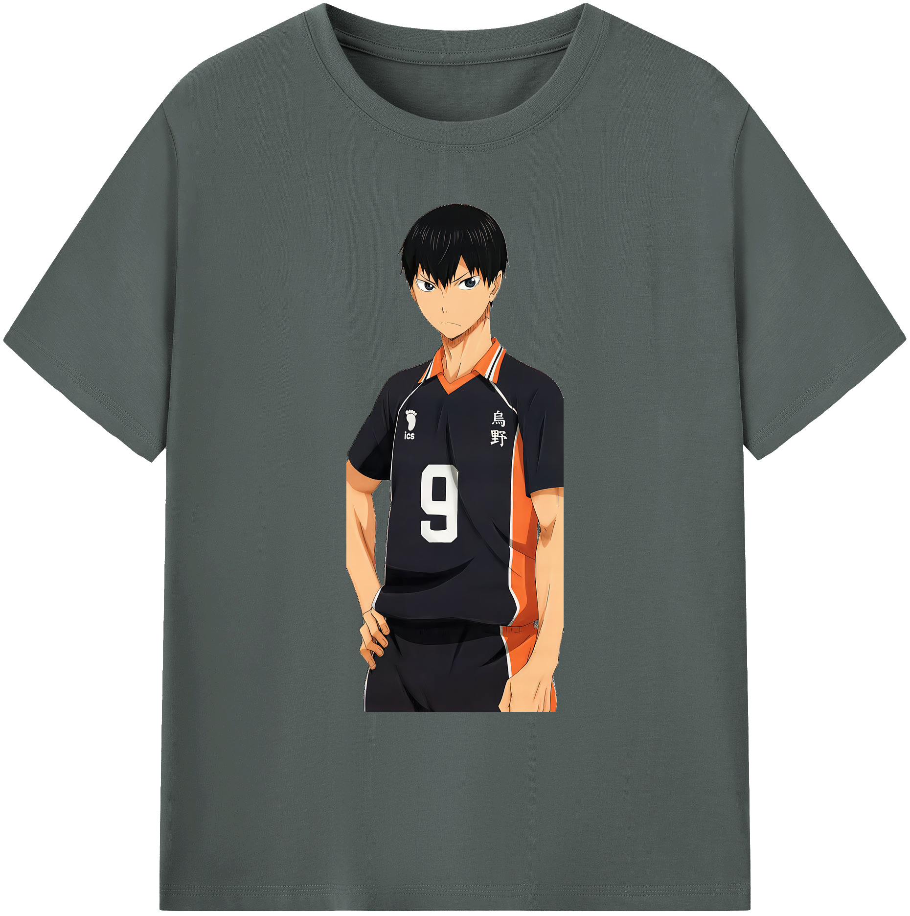 （画像用） ハイキュー!! Haikyu!! 綿100％ メンズ半袖Tシャツ｜肌触りやわらか＆通気性